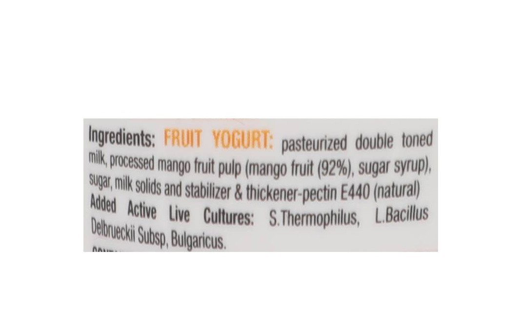 Epigamia Snack Pack, Mango Greek Yogurt With Chunky Granola   Tub  112 grams